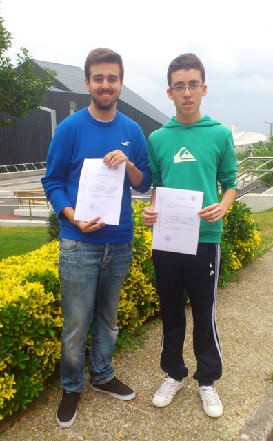 Reconocimiento alumnos Olimpiada